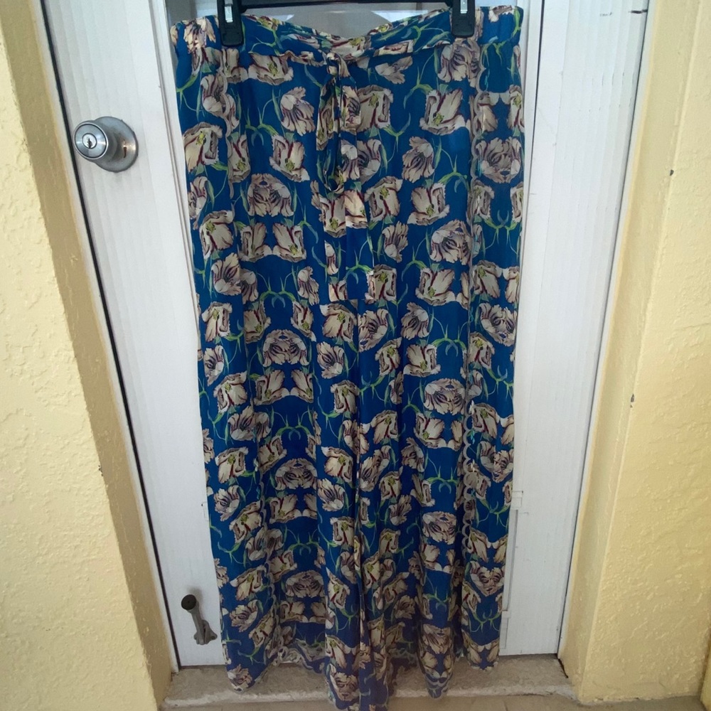 ❌SOLD❌JOHNNY WAS- FLOWY FLORAL PRINT PANT